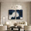Art mural encadré, rétro, antique, classique pour chambre à coucher - 24 po x 36 po x 2 panneaux-2113330305-2113330307