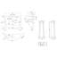 Nuie Richmond 560mm L x 450mm W White Vitreous China Rectangular Sink with Overflow-1492979856-1592764464