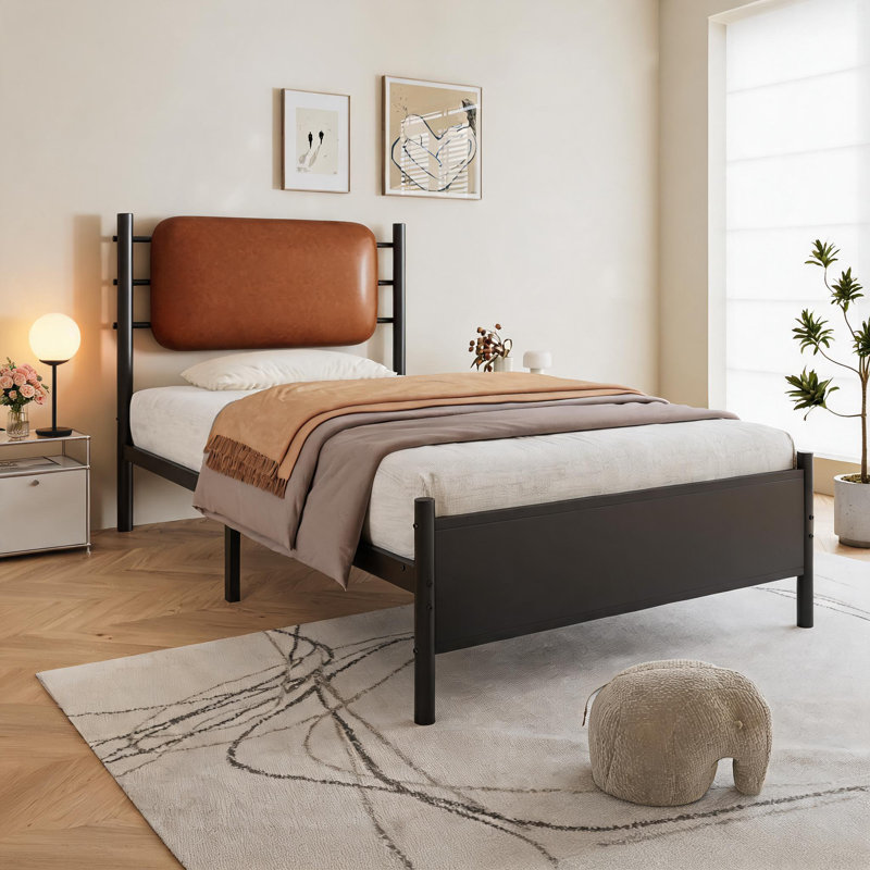 Single (3') Solid Wood Platform Bed
