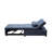 Folding Ottoman Sofa Bed Dark Gray