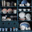 Villa Seville 16 - Piece Place Setting - Chambray