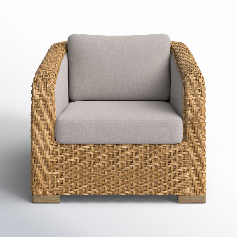 Edicott Premium All-Weather Wicker Outdoor Lounge Chair