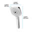 G Series Massage/Jet Handheld Shower Head-31300330