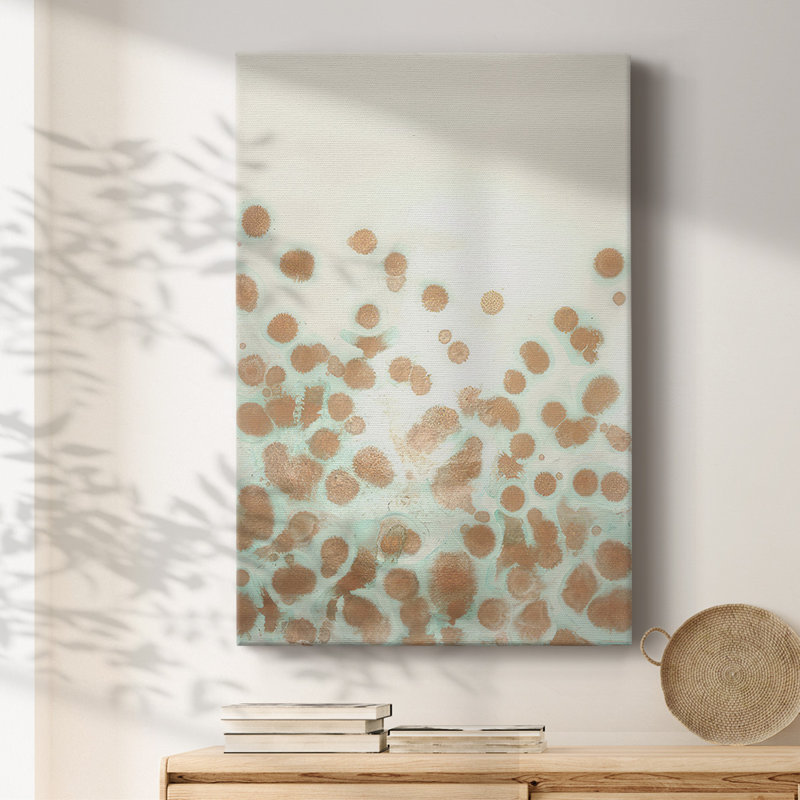 Suspension imprimée Bronze Study I sur toile, H 48 po x l 32 po