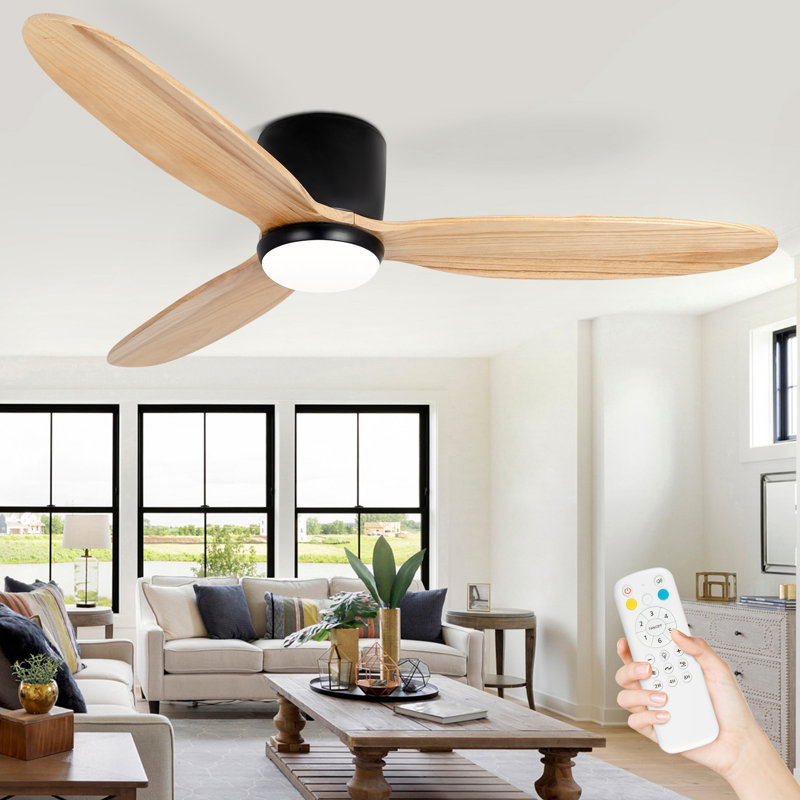 52 po Ventilateur de plafond encastré Smart Dimmable