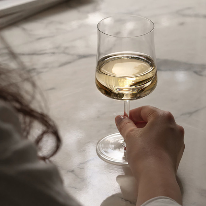 Informal Crystal White Wine Glass, 9.5 oz.