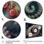 Gerlinde Pastel Fractal Spiral Universe I - reproduction sur toile-87373190-87373189