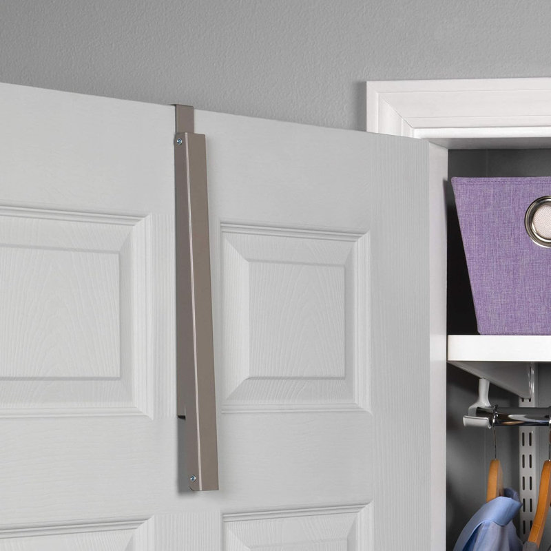 Porte-manteaux pliable au-dessus de la porte pour vêtements simple