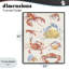 Collection Crab & Crustacean, giclée encadrée, design par June Erica Vess-923186826-923186828