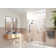 Stellar 74.5 in. x 78 in. Fully Frameless 3 Panel Inline Hinge Shower Door