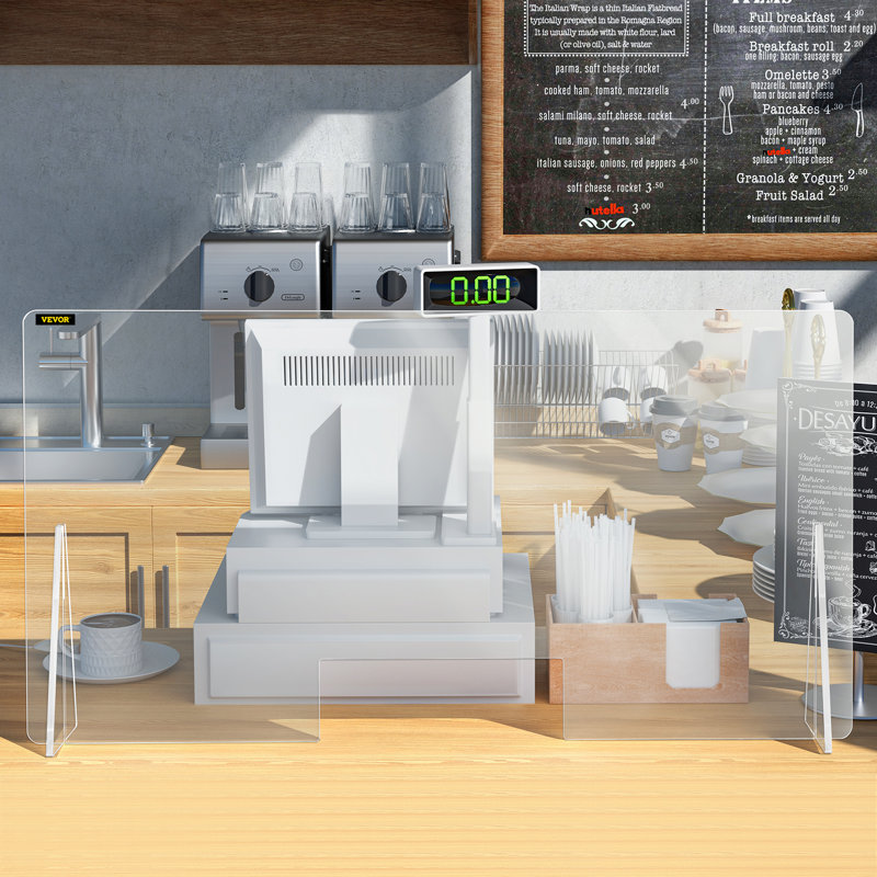 Cloisons de bureau transparentes