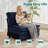Moderm Upholstered Chenille Armless Compression Accent Chair-1620947978