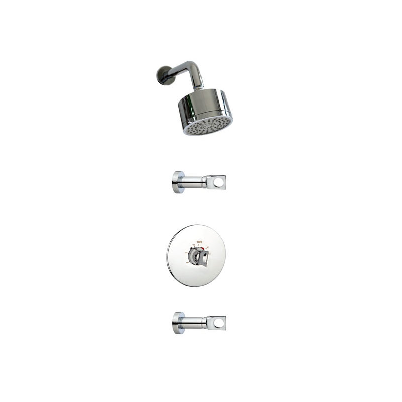 Fresh Complete Shower System, Polished Nickel