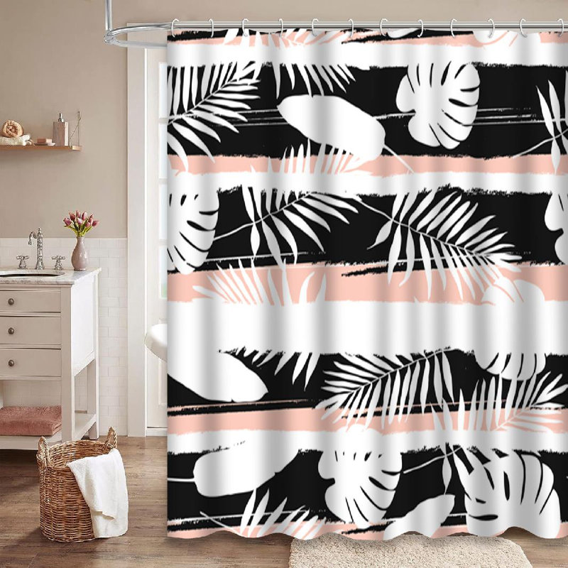 Rideau de douche Contemporary, L 72 po x l 84 po