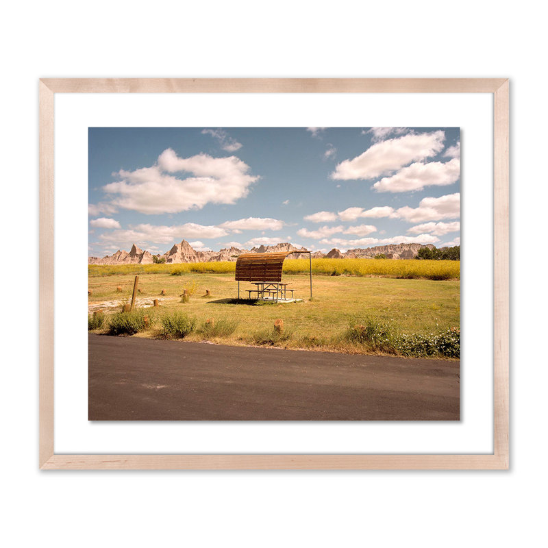 Badlands SD Print by Ryann Ford, Natural, 20" H x 24" W x 1.5" D