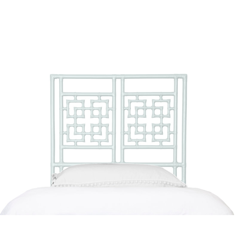 Palm Springs Open-Frame Headboard, Twin, Light Blue