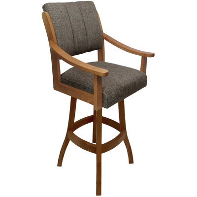 Tabouret pivotant en bois Fondren