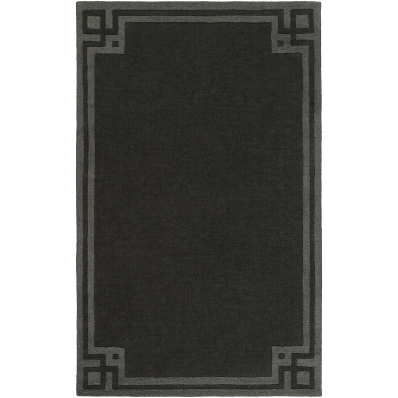 Peever Hand Loomed Wool Indoor Rug, Rectangle 8' x 11'