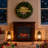Electric Fireplace Insert With Realistic Flame And Log Set, Ultra-Thin Heater, Remote Control, And Overheating Protection