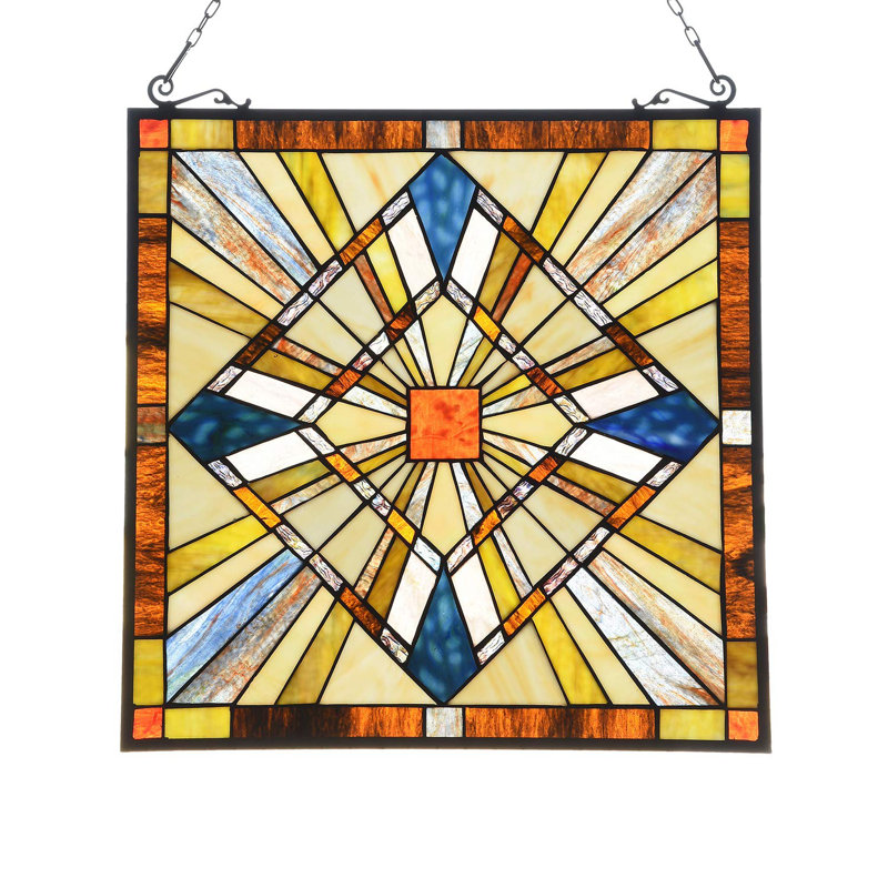 Panneau de vitrail Sun Catcher