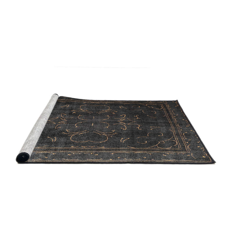 Tapis oriental tissé à la machine Cobi, Rond 8 pi