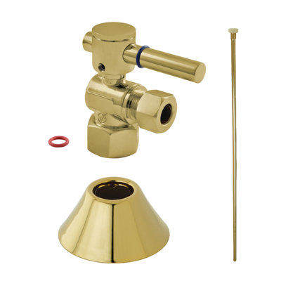 Kingston Brass Trimscape Contemporary Plumbing Toilet Trim Kit CC43107DLTKF20