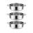HAUS ROLAND 9.08 qt. Stainless Steel Steamer Pot