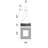 Beckley 8 - Light Chrome Square/Rectangle Pendant-1952309922