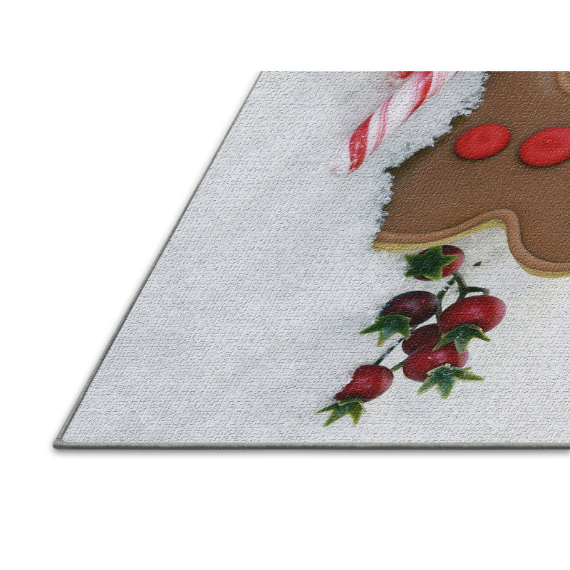 Tapis de zone brune pain d’épice man, Rectangle 3 pi x 5 pi