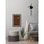 Cool Afro Outline 1 Piece Single Picture Frame Wall Art-1266452115