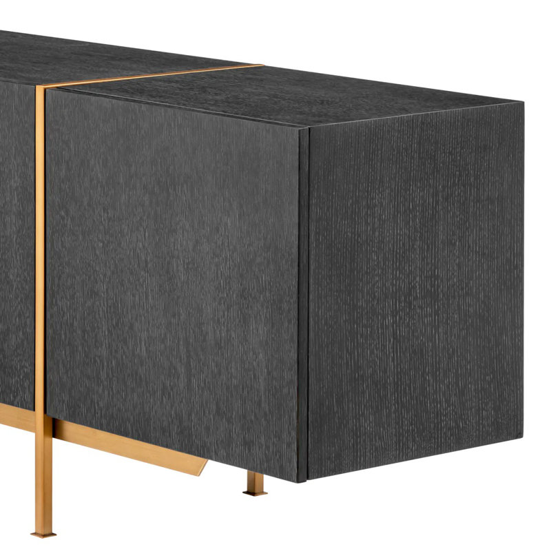 Bazilian 88.78'' Solid Wood Sideboard