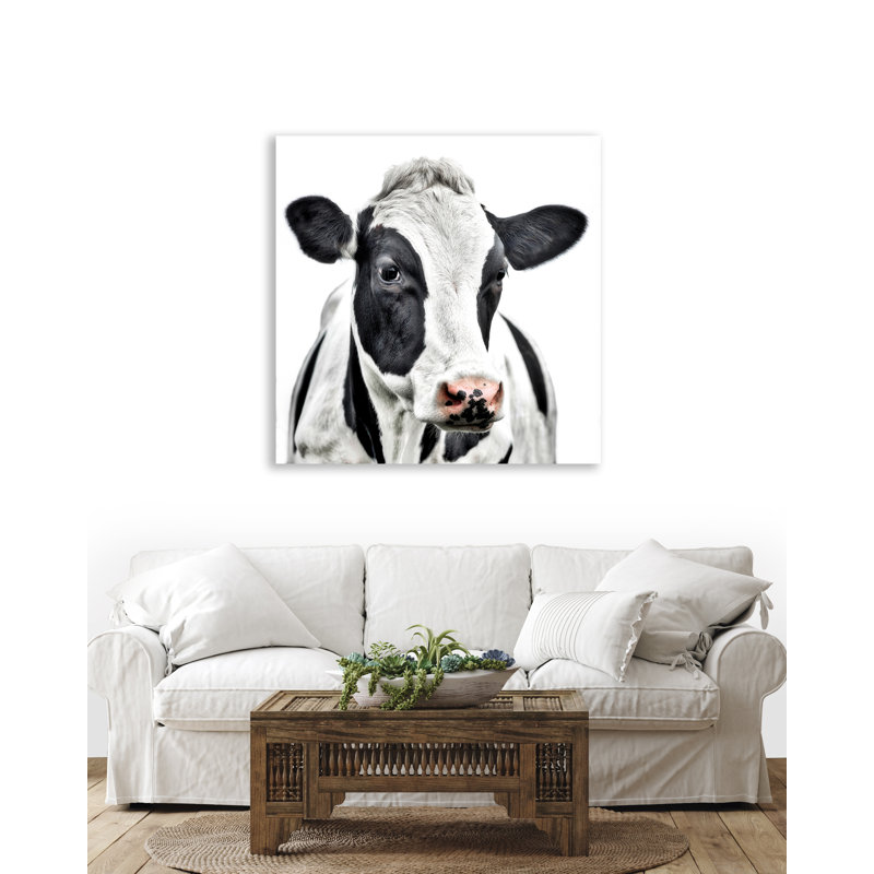 Petunia Small Unframed Print by Yaffa G, 31" H x 31" W, Wrapped Canvas