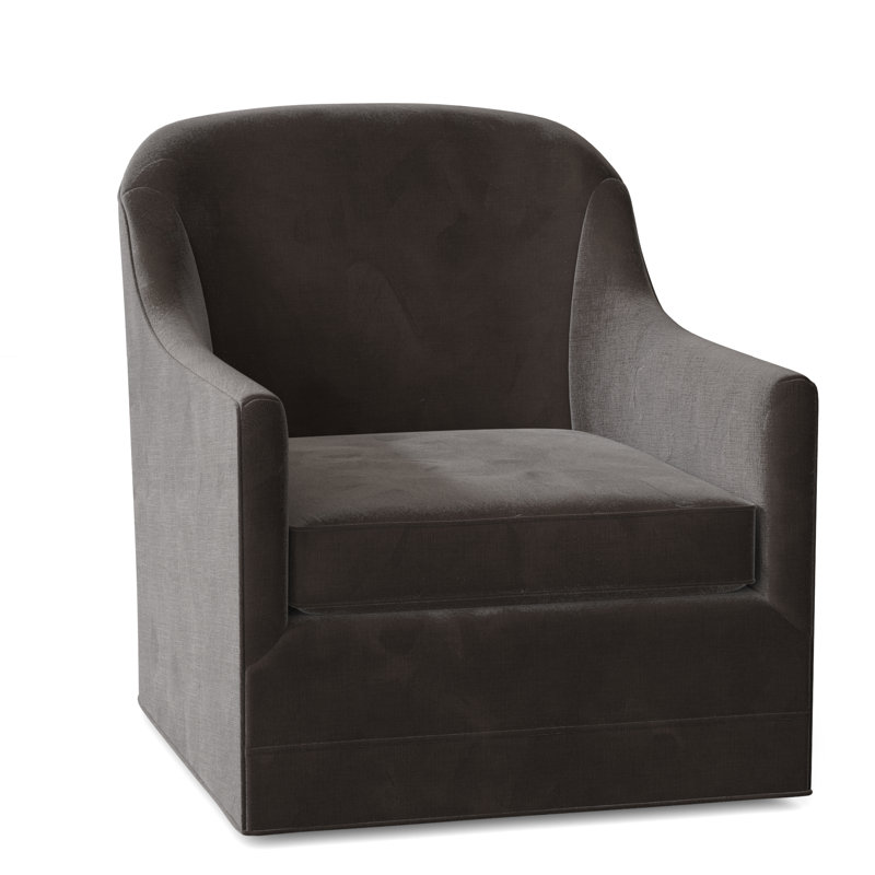 Fauteuil pivotant l 30 po Mason, 9953 Polyester vison