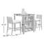 Ensemble de salle à manger à hauteur de comptoir 2 personnes Leia-187175765