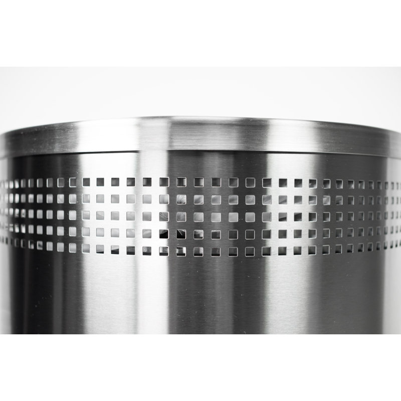 Poubelle 45 gallons en acier inoxydable® Precision Series