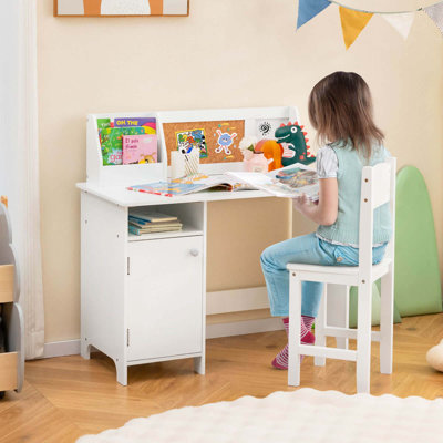 Labbe Kids Rectangular Play Table and Chair Set