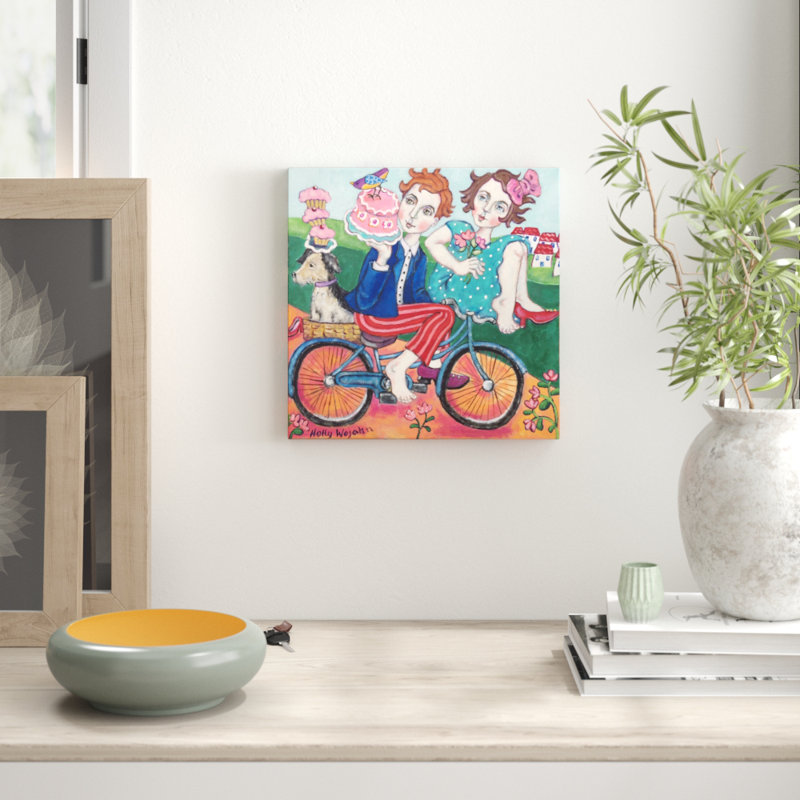 Holly Wojahn - Wrapped Canvas Painting, 45cm H x 45cm W x 3.81cm D
