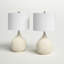 Ensemble de lampes de table 24 po Canale