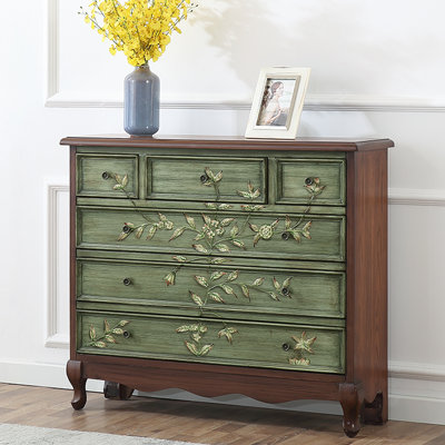 Painted Bedroom Entrance Cabinet Accent Chest