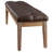 Albion Bonded Leather Upholstered Bench-14185613