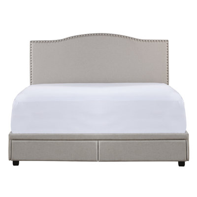 Vyron Upholstered Platform Storage Bed