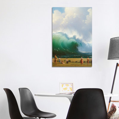 «Stay Calm», reproduction d'art sur toile tendue