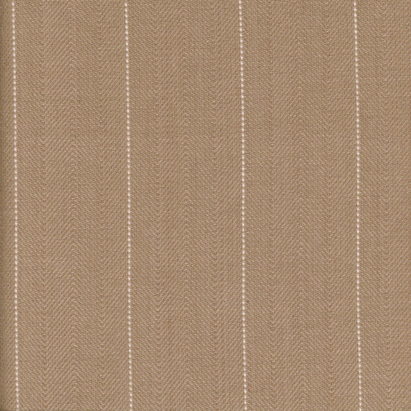 Tissu 100% coton à rayures Copley, Avoine
