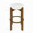 Set of 2 Indoor Upholstered Barstool