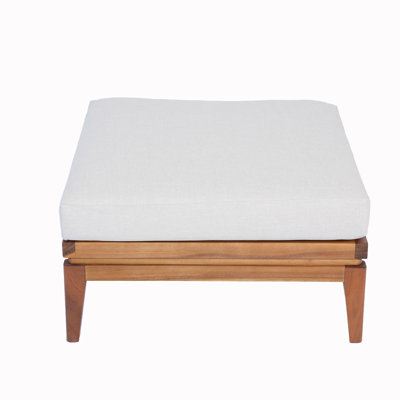 Repose-pieds d'extérieur Dempsey Modern Coastal