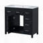 Meuble-lavabo de rangement multifonctionnel