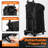 Folding Hand Truck Utility Cart, Portable Luggage Cart with Large Bag and Bungee Cord