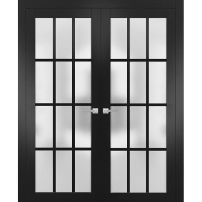 Portes françaises en verre givré Felicia