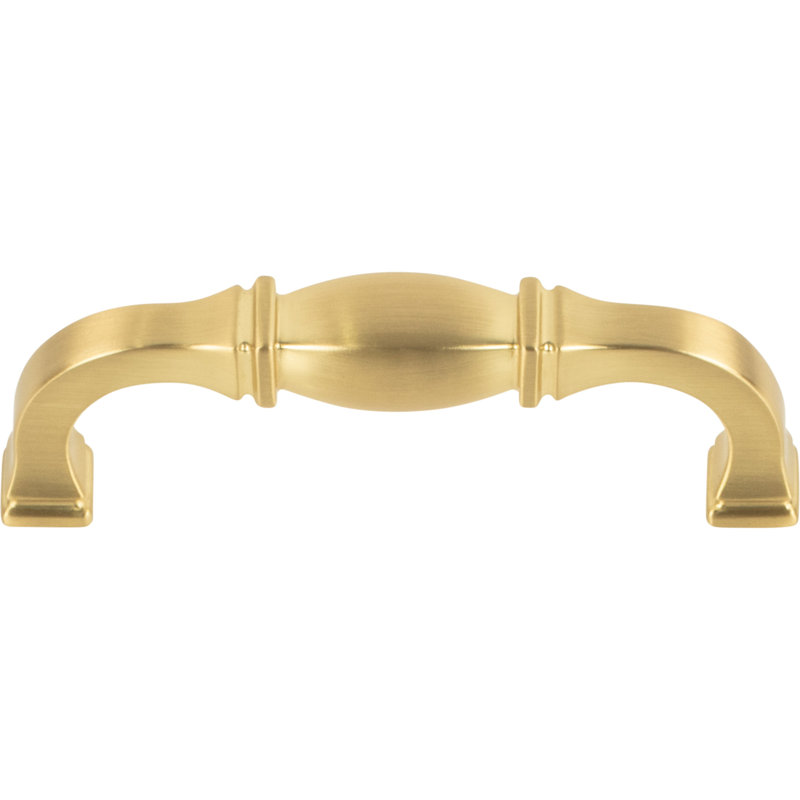 Audrey 96 mm Center-to-Center Cabinet Pull, Brushed Gold
