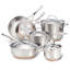 Anolon 10-Piece Cookware Set Plus 3-Piece GWP